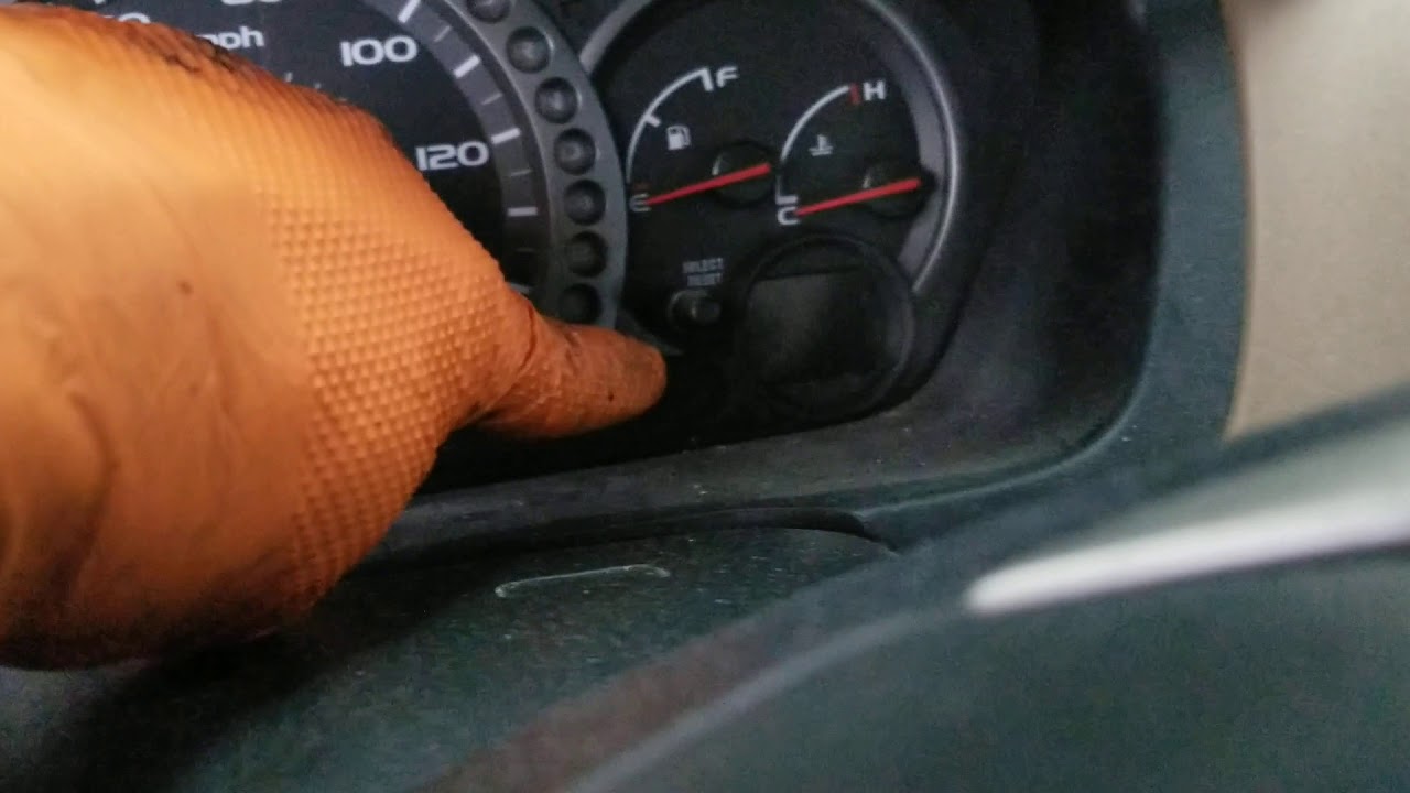 How to reset Mainentnece Required " Oil Change" light on