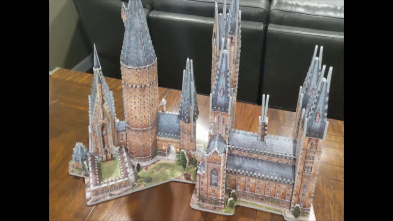 Timelapse of 3000 piece Harry Potter puzzle 