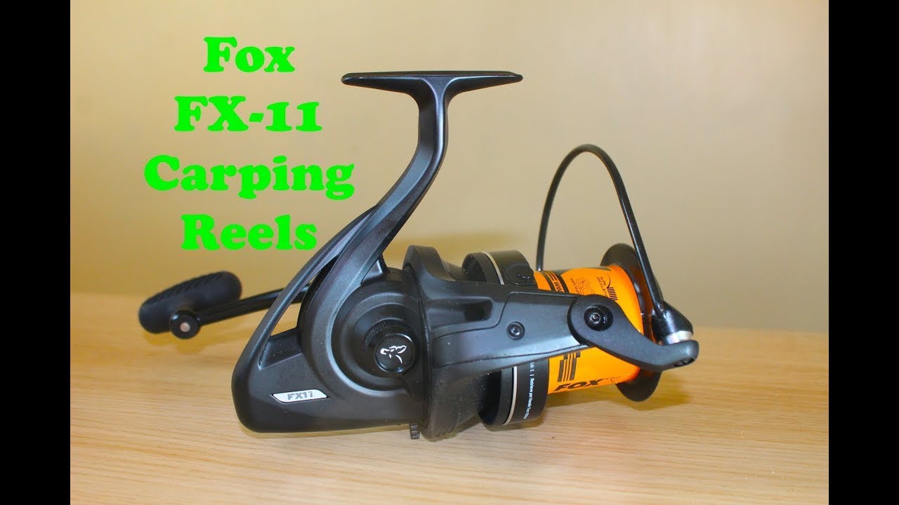 fox fx-11 carp fishing reels 