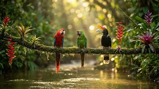 🐦 Beautiful Bird Sounds & Peaceful Piano Melodies 🌸 Healing Nature Ambience for Sleep & Yoga Music screenshot 4