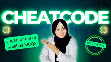 MCQS Jugar | Out of Syllabus MCQS HACKS AND TRICKS 🤫😱MDCAT MENTOR 