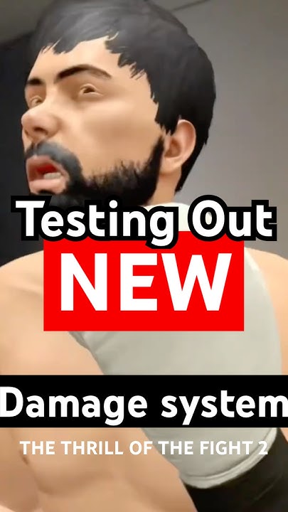 Testing out NEW damage system on the Thrill Of The Fight 2 🧪🤯💥 vrboxing thethrillofthefight