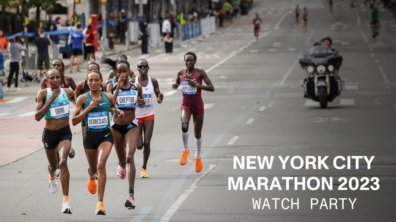 NEW YORK CITY MARATHON LIVE WATCH PARTY YouTube