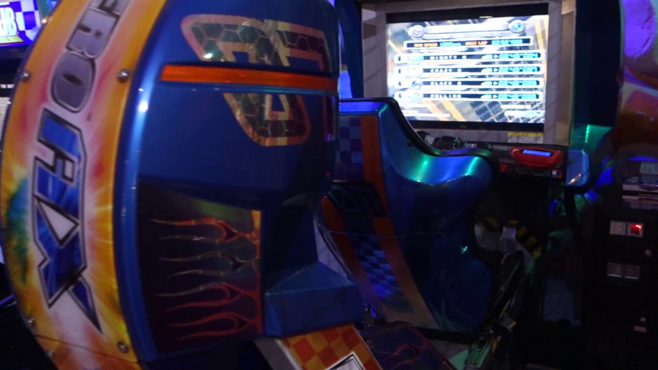 f zero ax arcade cabinet youtube