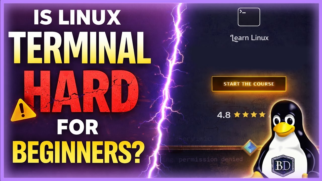 I stopped being afraid of the Linux terminal and so can you! - YouTube