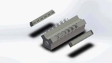 V12 Engine Assembly - SOLIDWORKS Assignment