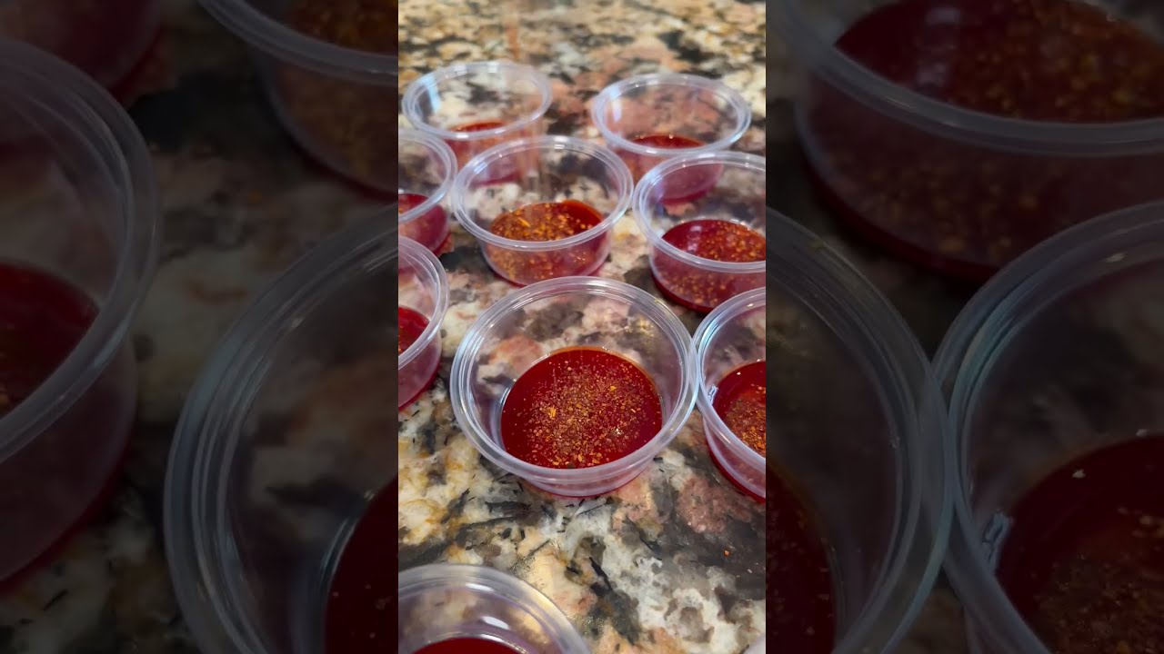 The Best Strawberry Jello Shots Spicy Mexican Recipe