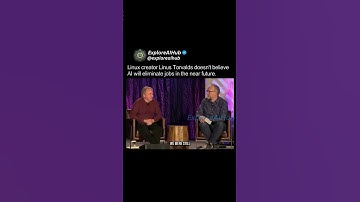 Linus Torvalds the creator of Linux shared his thoughts on the current AI hype  #ai #machinelearning