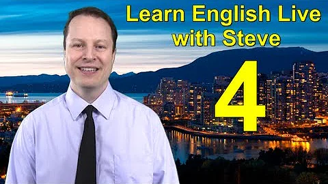 Learn English Live 4 with Steve Ford
