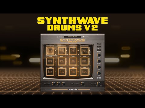 Synthwave Drums V2 - Promo video with Sound Demos