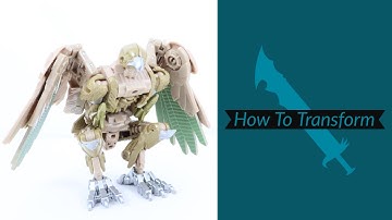 How To Transform: Transformers Studio Series 97 Airazor