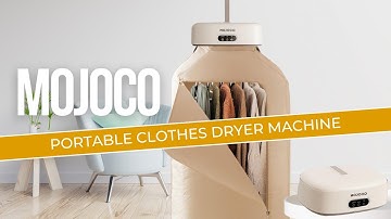 Mojoco Portable Clothes Dryer |Dry Your Clothes on the Go |Portable Dryer for Apartment, RV, Travel