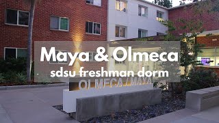 Maya & Olmeca dorm tour {san diego state university}