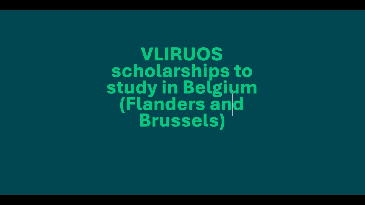 VLIRUOS ICP Connect scholarships - information session (17/11/2025)