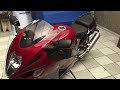 Moto Suzuki Hayabusa GSX 2007 1300-R - detalhes externos