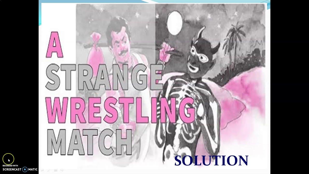 GRADE 6 CH 10 A STRANGE WRESTLING MATCH SOLUTION SHANMATH YouTube