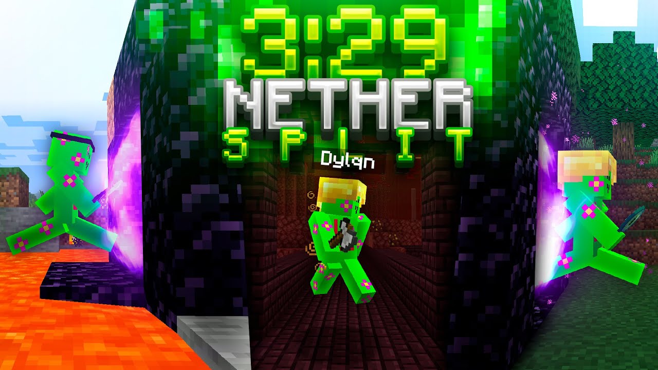 2nd Fastest Speedrun Nether Split With a Bastion - YouTube