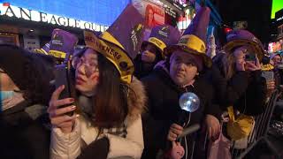 6 Hours to 2020 in Times Square!