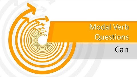 HG 3 Unit 1 Lesson 2 Modal Verb Questions Can