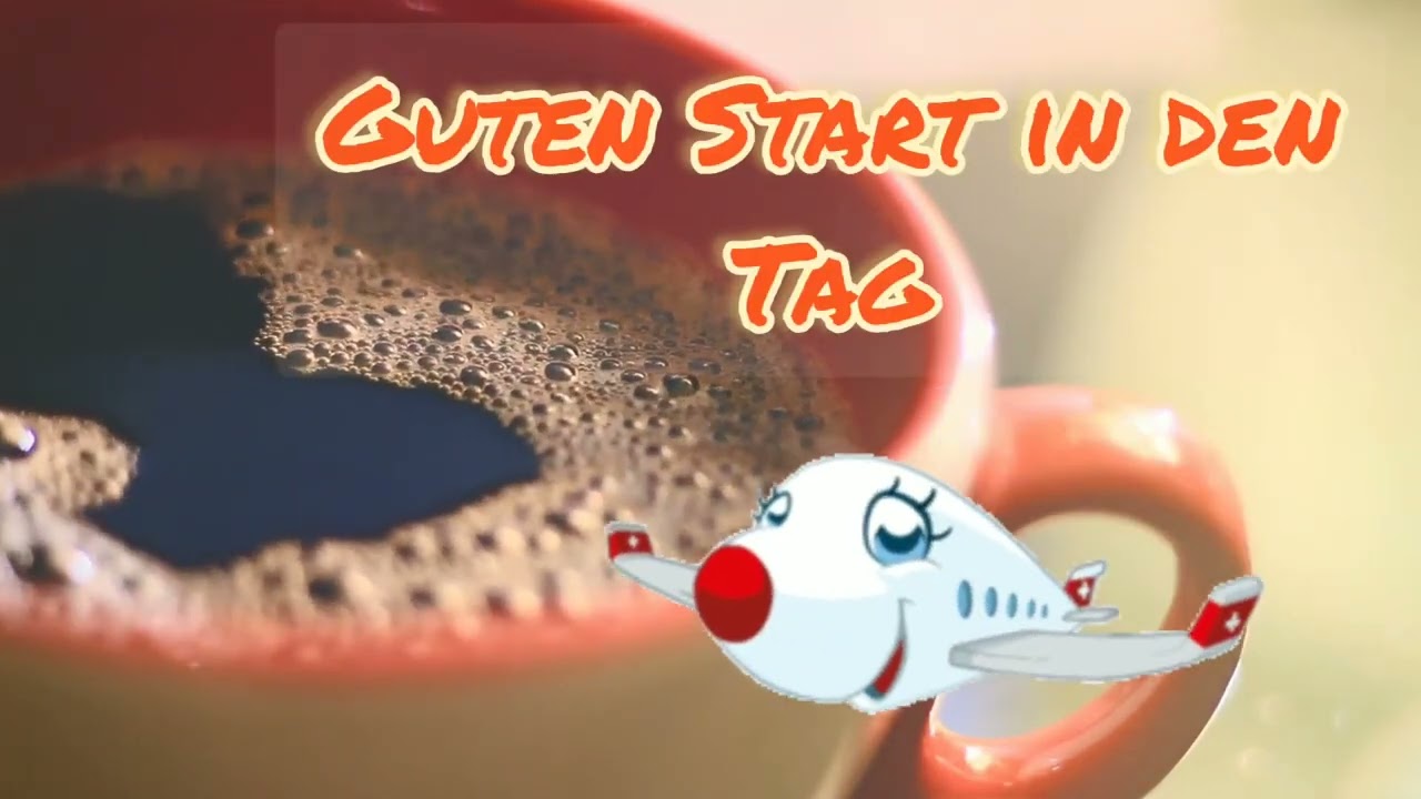 Kaffeegruß , obwohl die Kaffeemaschine verschlafen hat☕