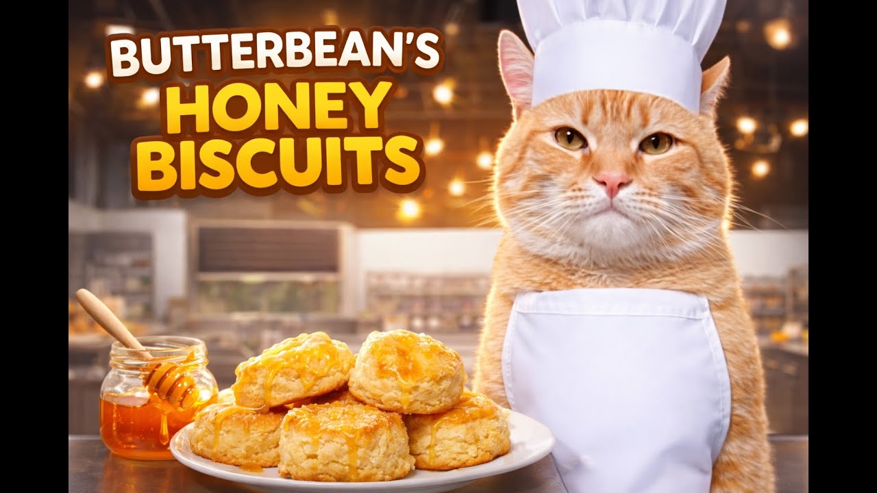 Butterbean’s Honey Biscuits 🐱🍯