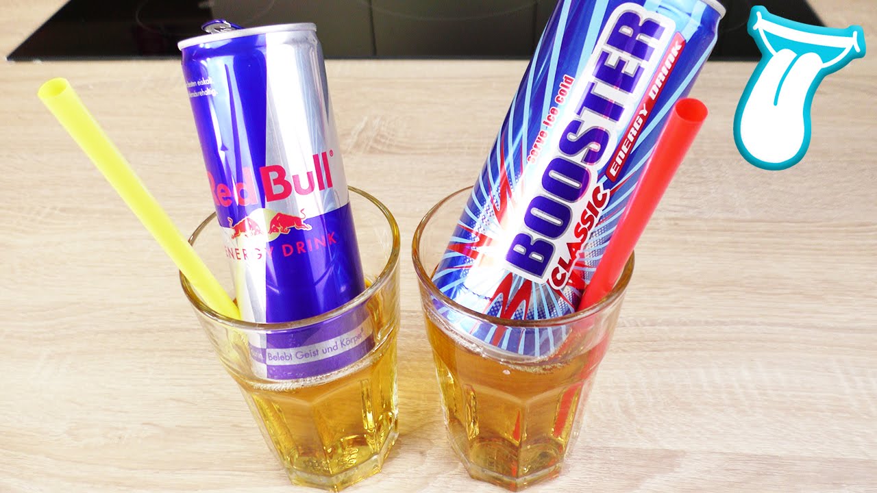 Energy Drink Battle Billiger Vs Teuerer Energy Drink Red Bull Vs Booster Youtube