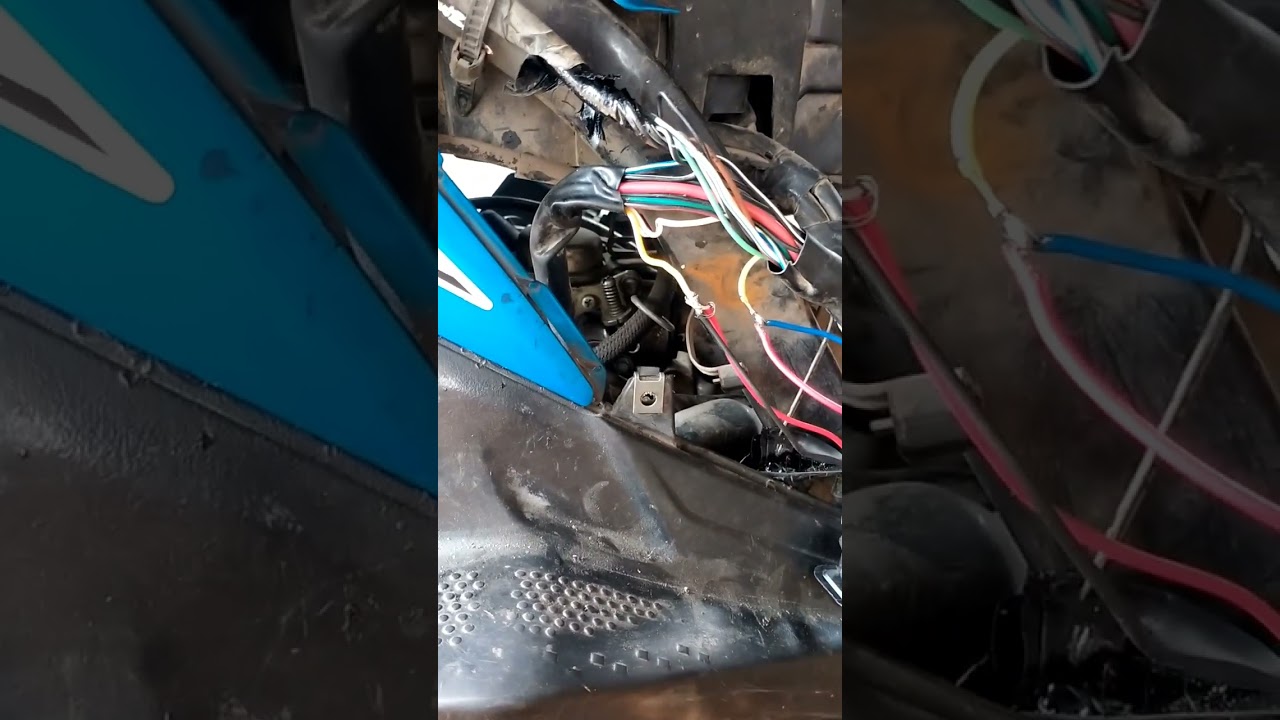 Membuat Saklar Lampu untuk motor Suzuki Nex.