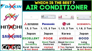 Best AC in India 2024 Showdown⚡Mitsubishi vs Panasonic vs LG vs O General Ultimate Air Conditioner