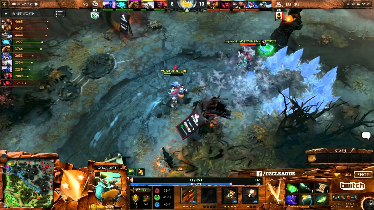 VG vs Empire Game 1 - Dota 2 Champions League UB Final - @DotaCapitalist @Blitz_Dota