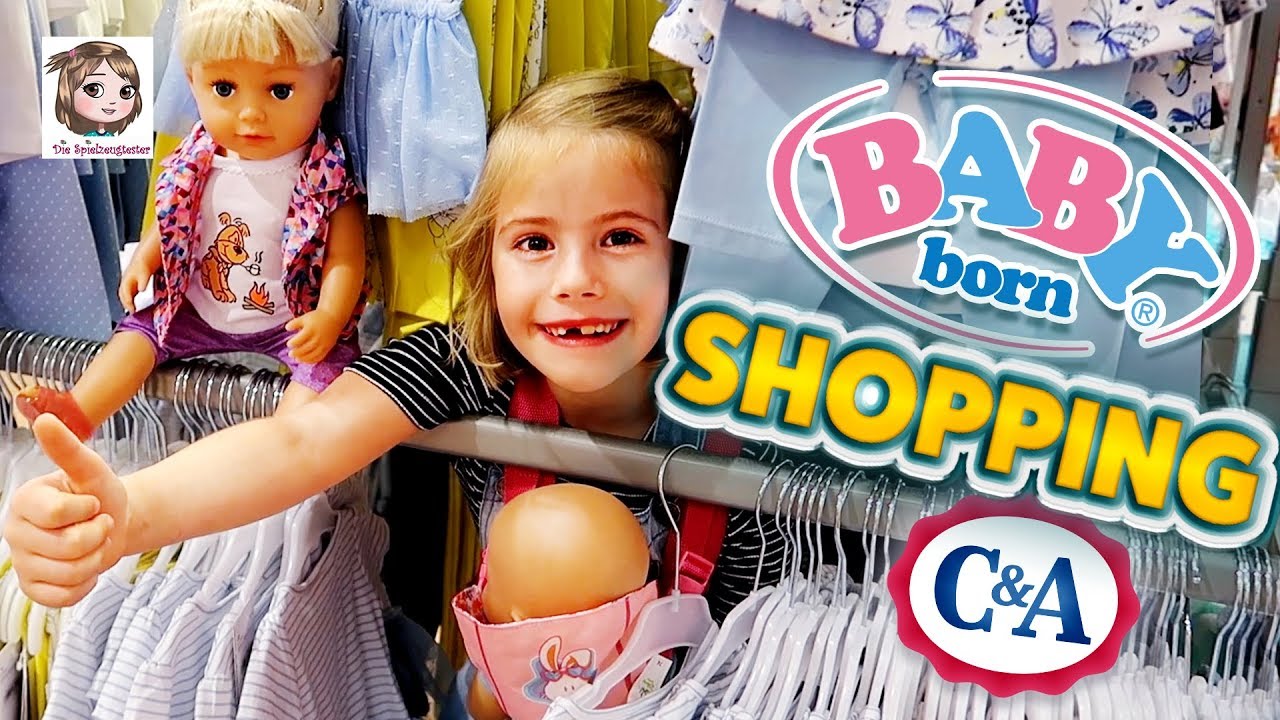 Baby Born Shopping Im C A Hannahs Puppen Brauchen Neue Kleidung 6 Jahrige Kauft Ein Youtube