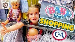 Baby Born Shopping Im Ca Hannahs Puppen Brauchen Neue Kleidung 6-Jährige Kauft Ein