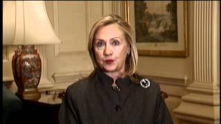 Secretary Clinton Delivers a Video Message to the Young Entrepreneurs Conference