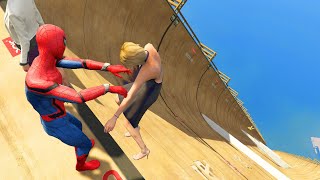 GTA 5 Epic Ragdolls | Spider-Man Jumps/Fails ep.89 (Euphoria physics)