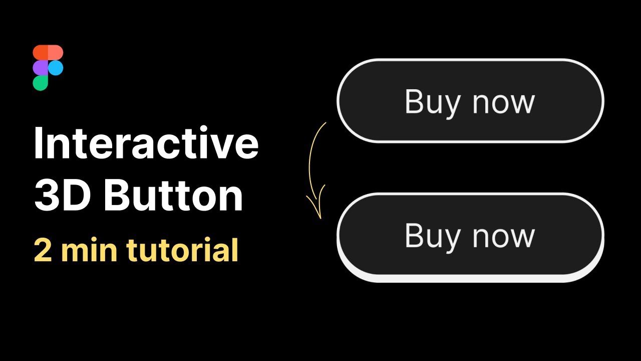 3D button in Figma