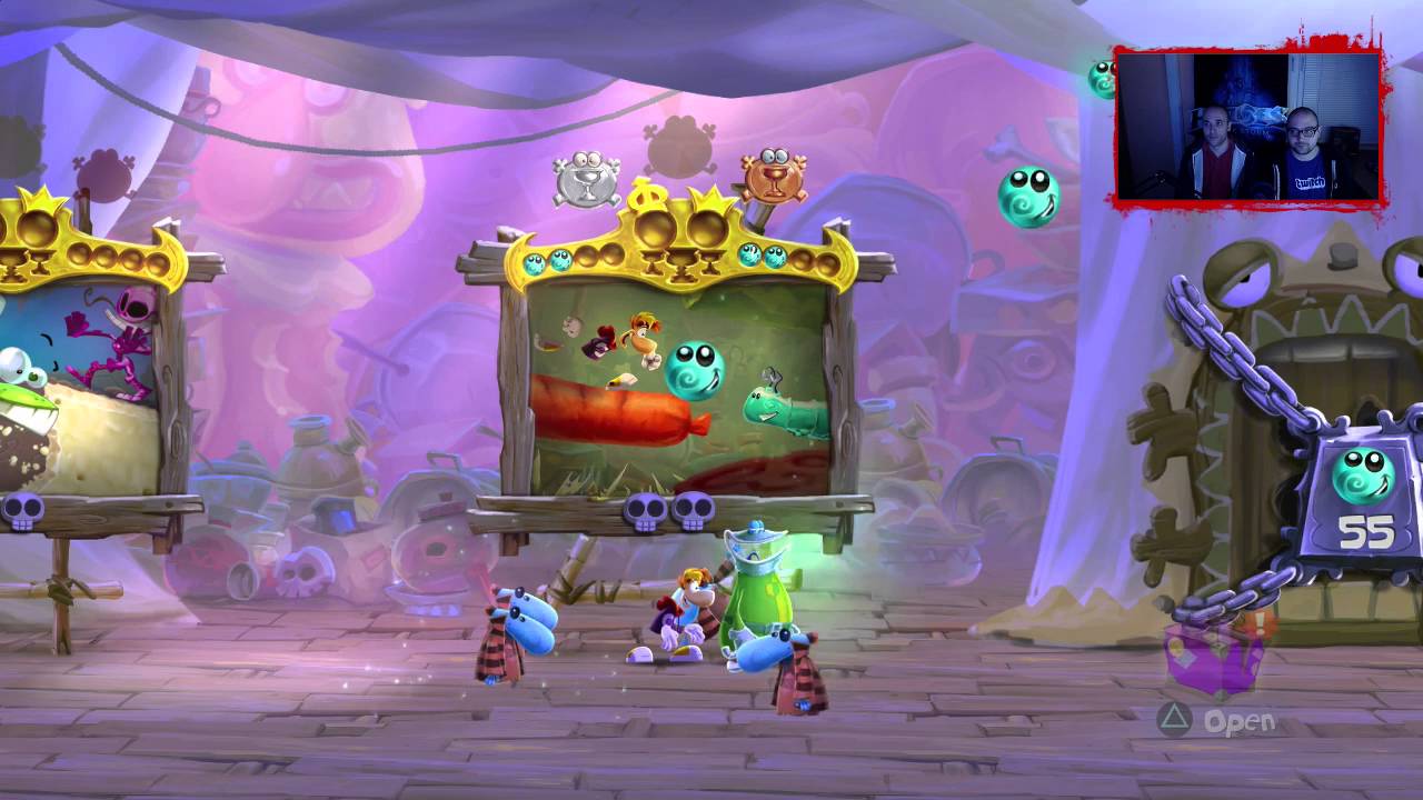 NoThx & Gataka playing Rayman Legends