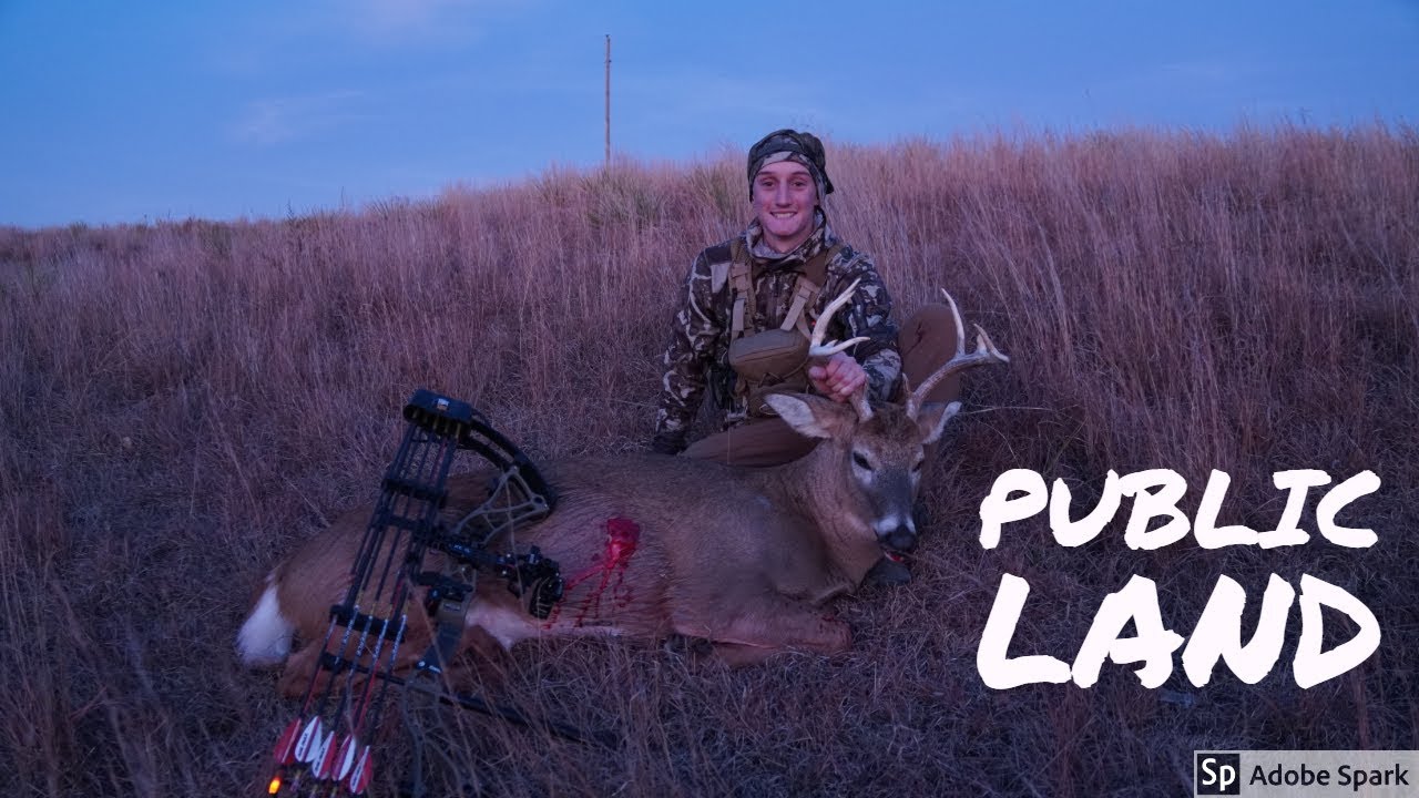 DIY Nebraska Whitetail Bowhunt Public Land Bowhunter 24/7 YouTube
