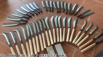 Dao mèo,dao tông,dao quắm,nhíp oto 100%rèn thủ công.