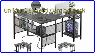 REVIEW (2025): Unikito L-Shaped Gaming Desk. ESSENTIAL details.