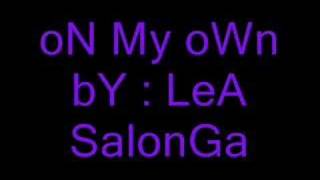 On My Own From Iii-A
