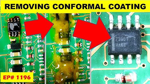 {1196} Removing Conformal Coating from electronics circuit boards