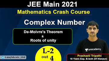 JEE Main Crash Course | Complex Number | De-Moivre