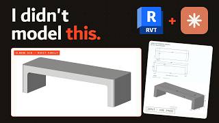 Claude AI Built This Revit Family From a Pinterest Image