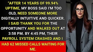They Fired Me for Being 'Too Old' – By 4PM, Their Systems Crashed