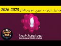 ترتيب دوري نجوم قطر بعد إجراء مباريات اليوم نتائج مباريات اليوم من الدوري القطري 