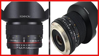 Rokinon 14mm f/2.8 IF ED UMC Ultra Wide Angle Fixed Lens w/ Built-in AE Chip for Nikon