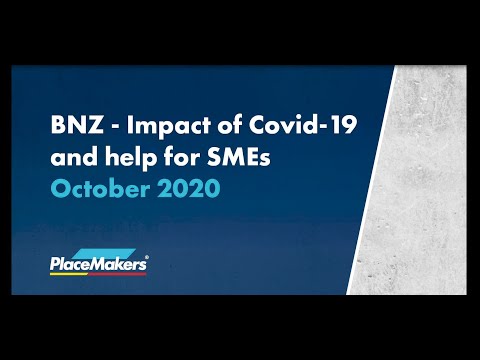 BNZ - Impact of Covid-19 and help for SMEs