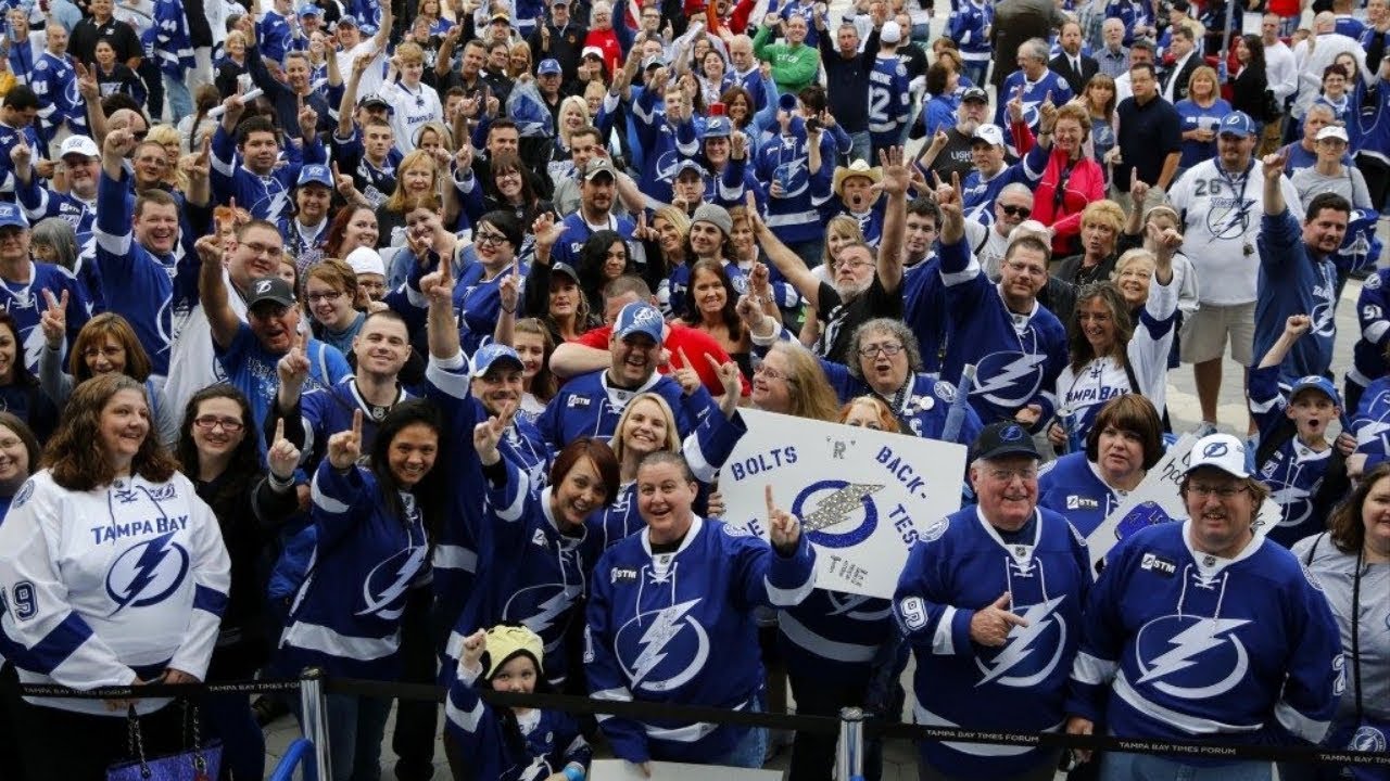 Tampa Bay Lightning Fan Sends Message to Fans, Organization YouTube