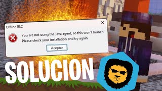 COMO SOLUCIONAR EL ERROR YOU ARE NO USING THE JAVA AGENT BADLION CLIENT -Galaxius