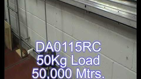 Accuride DA115RC linear motion guide & tilt drawer slide tests in their UK laboratory