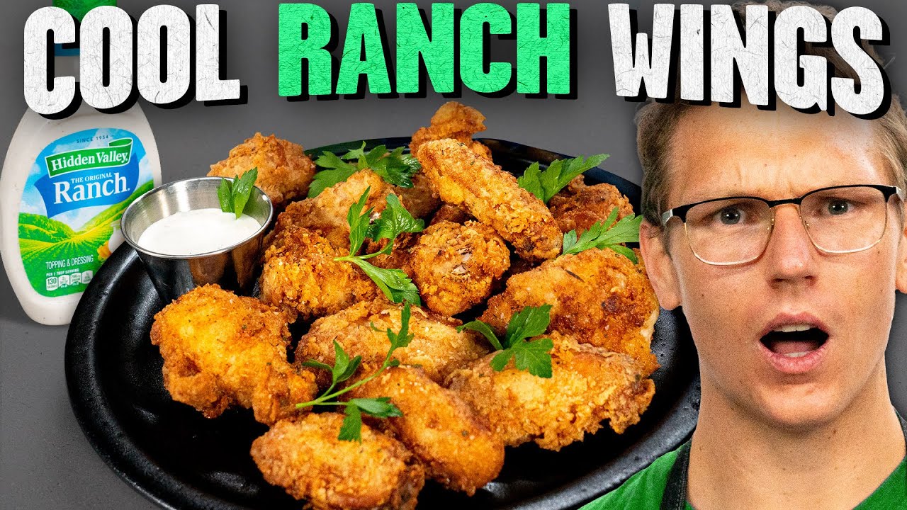 Cool Ranch Chicken Wings Recipe YouTube